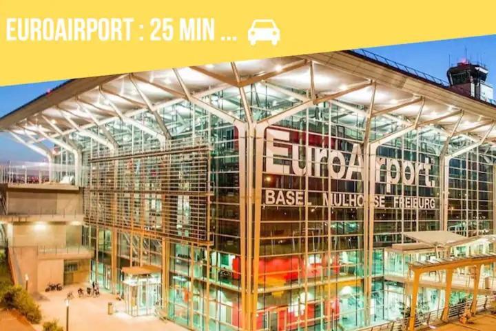 Super Appartement - Centre-Ville Mulhouse 4Pers ภายนอก รูปภาพ